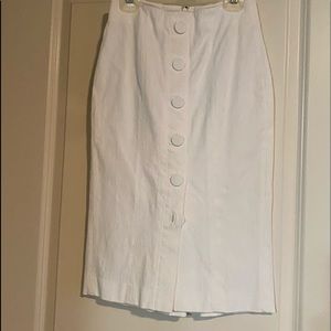 Pencil skirt - white
